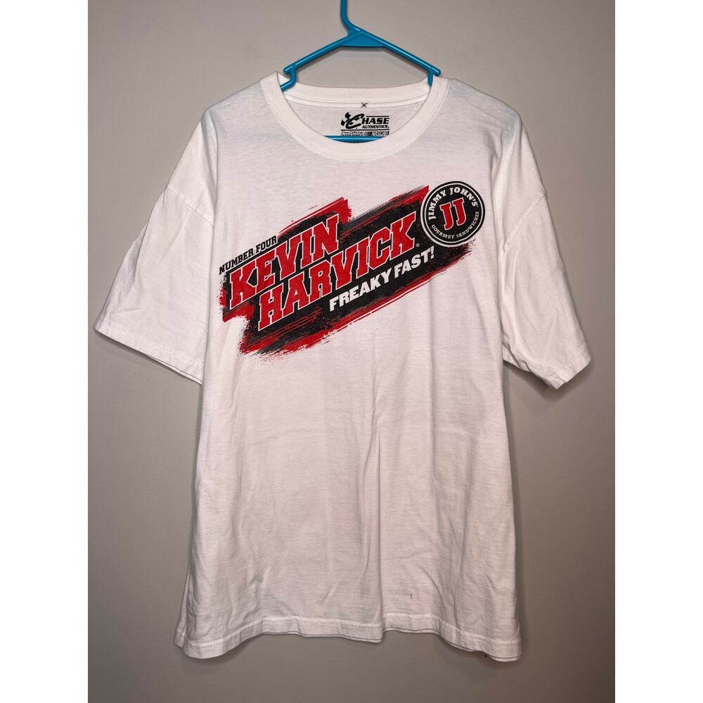 Chase Authentics NASCAR Kevin Harvick 4 Jimmy Johns Freaky Fast Shirt XL